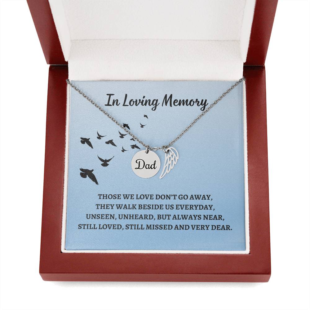 Memorial Necklace-Dad