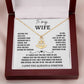 Anchor Pendant Necklace for Wife