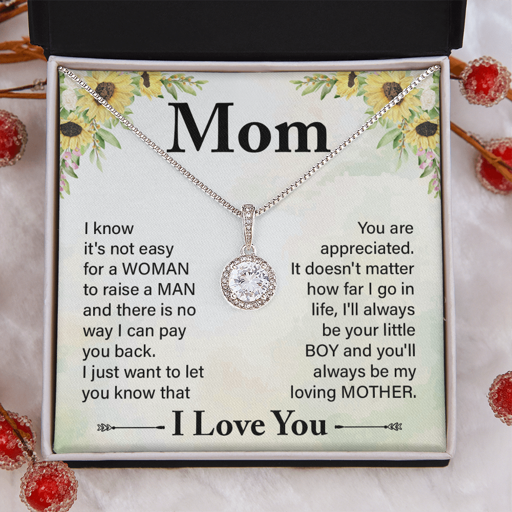 Eternal Hope Necklace for Mom – A Loving Gift from Son