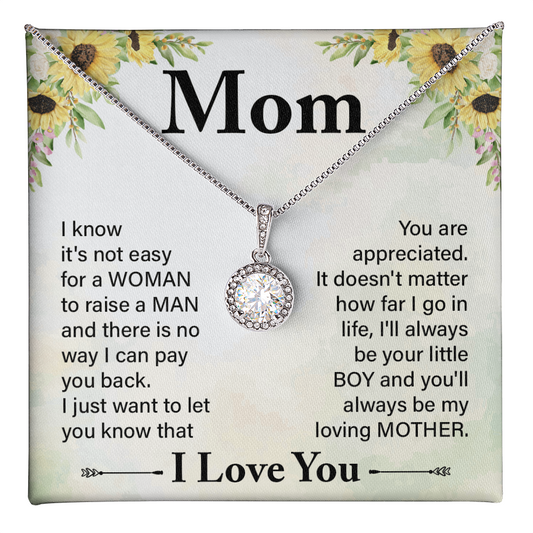 Eternal Hope Necklace for Mom – A Loving Gift from Son