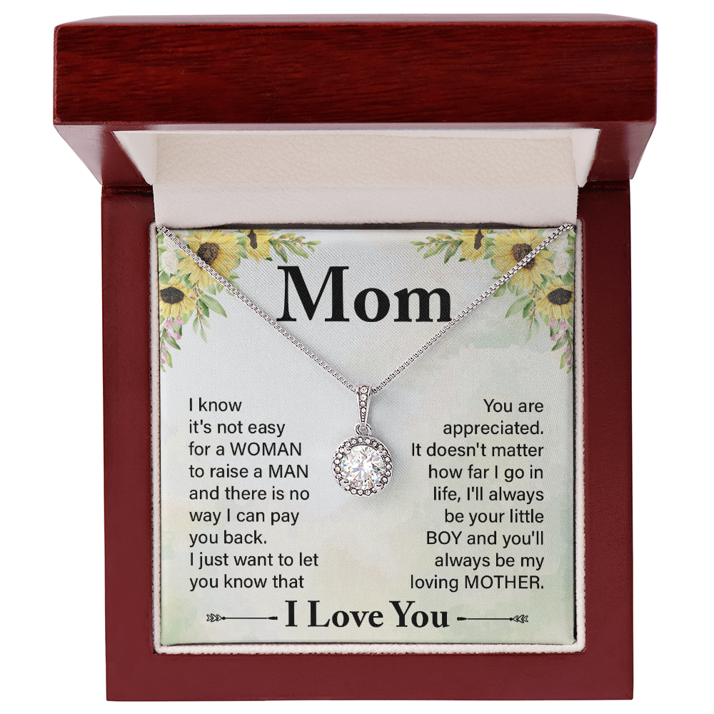 Eternal Hope Necklace for Mom – A Loving Gift from Son