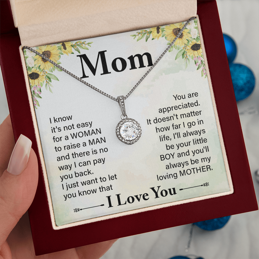 Eternal Hope Necklace for Mom – A Loving Gift from Son