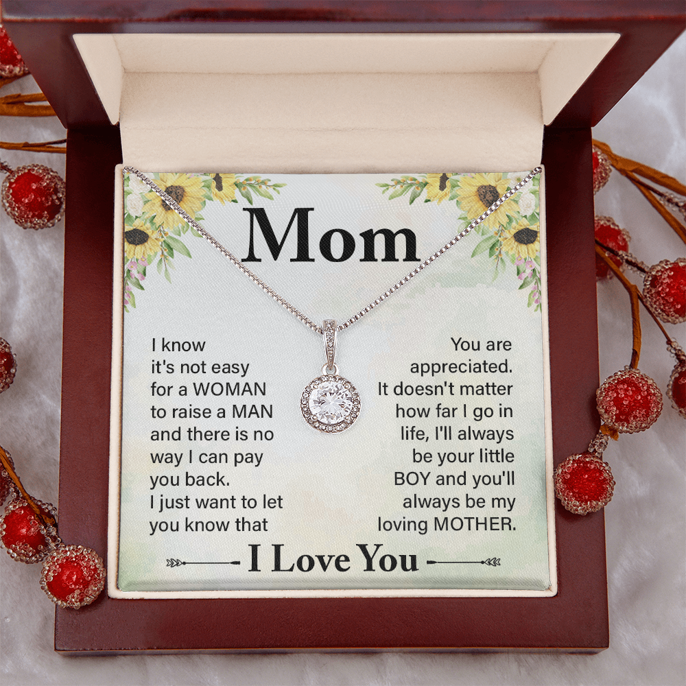 Eternal Hope Necklace for Mom – A Loving Gift from Son