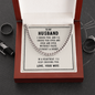 To My Husband Cuban Link Chain