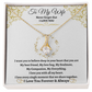 Love You Forever – Alluring Beauty Necklace for Wife