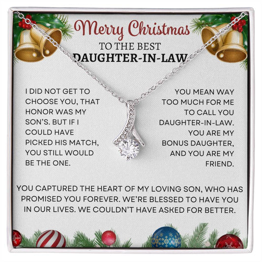 Daughter-In-Law Christmas Alluring Beauty Necklace