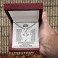 To Our Son Cuban Chain with Artisan Cross from Mom and Dad
