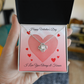 Love Knot Necklace-Happy Valentine's Day