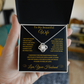 To My Wife Love Knot Necklace