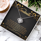 To My Soulmate – Love Knot Necklace | Forever & Always
