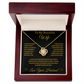 To My Wife Love Knot Necklace