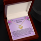 To My Amazing Mom Love Knot Necklace from Son