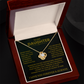 To My Daughter- Love Knot Necklace