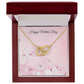 Interlocking Hearts Necklace for Mother's Day