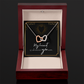 To My Wife – Interlocking Hearts Necklace | My Heart Is Wherever You Are