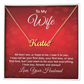 Personalized Name Necklace – Meaningful Gift for Wife