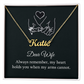 To My Beautiful Wife – Personalized Name Necklace