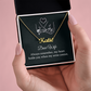 To My Beautiful Wife – Personalized Name Necklace