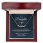 To My Beautiful Daughter – Personalized Name Necklace, A Heartfelt Gift from Dad