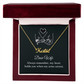 To My Beautiful Wife – Personalized Name Necklace