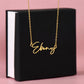 Signature Style Personalized Name Necklace for Valentine's Day