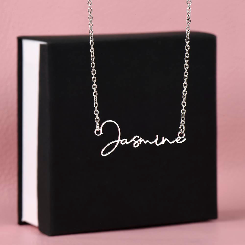 Signature Style Personalized Name Necklace