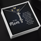 Mom, You Are Loved – Custom Name Necklace Made Just for Her