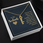 To My Soulmate – Personalized Vertical Name Necklace