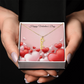 Personalized Vertical Name Necklace for Valentine's Day