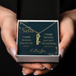 To My Sister – Custom Vertical Name Necklace
