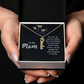 Mom, You Are Loved – Custom Name Necklace Made Just for Her
