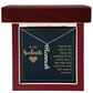 To My Soulmate – Personalized Vertical Name Necklace