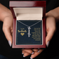 To My Soulmate – Personalized Vertical Name Necklace