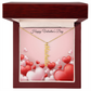 Personalized Vertical Name Necklace for Valentine's Day