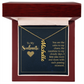 To My Soulmate – Personalized Vertical Name Necklace
