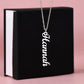 Name Necklace-Personalized