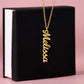 Name Necklace-Personalized