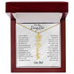 Blossom Name Necklace: Personalized Floral Elegance