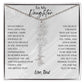 Blossom Name Necklace: Personalized Floral Elegance
