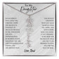 Blossom Name Necklace: Personalized Floral Elegance
