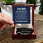 To My Husband Love You Forever Bracelet