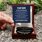 To My Husband Love You Forever Bracelet