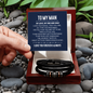 To My Husband Love You Forever Bracelet