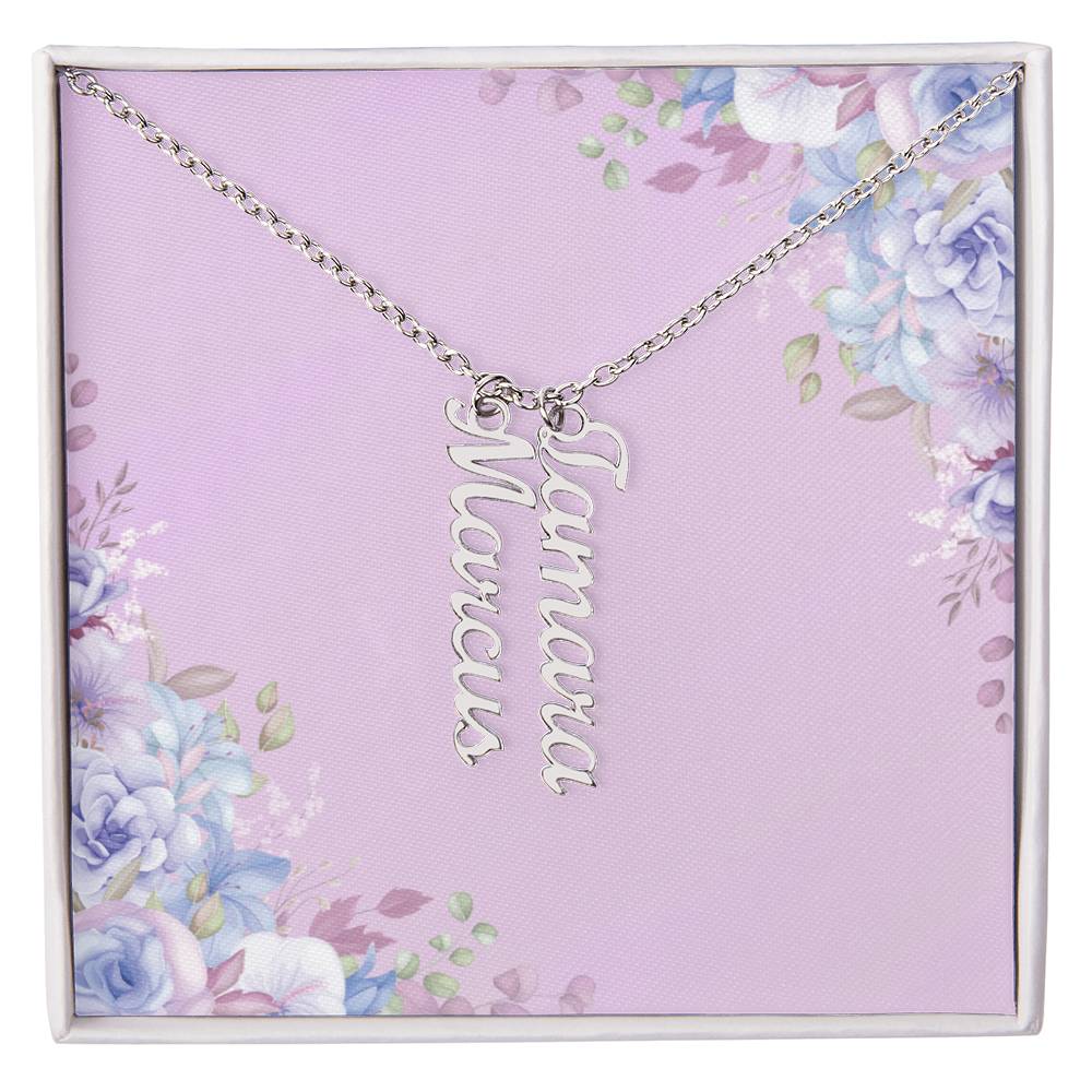 Personalized Multi Names Necklace