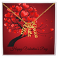 Personalized Multi Names Necklace for Valentine's Day