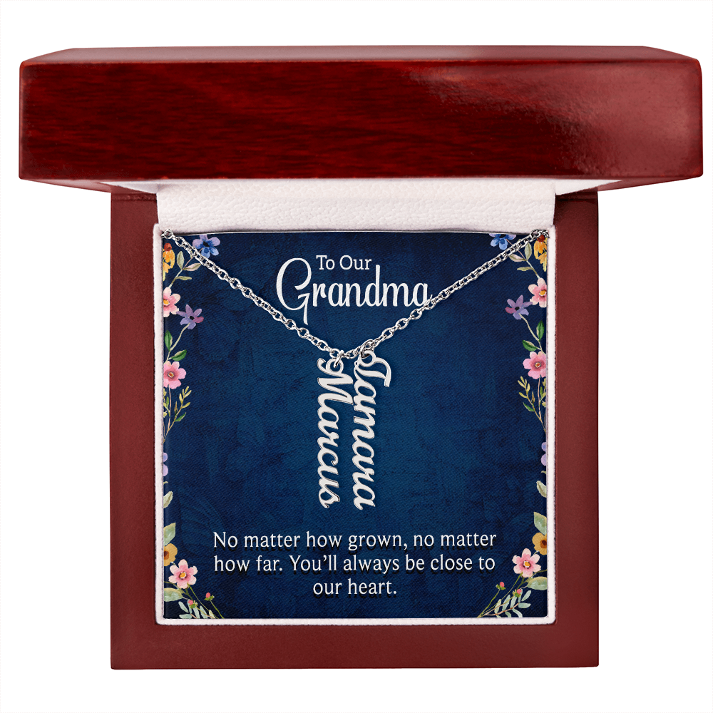 Personalized Multi-Name Necklace for Grandma – A Beautiful Symbol of Family Love