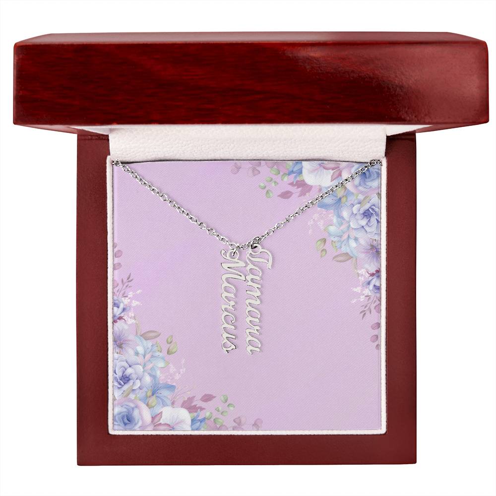 Personalized Multi Names Necklace