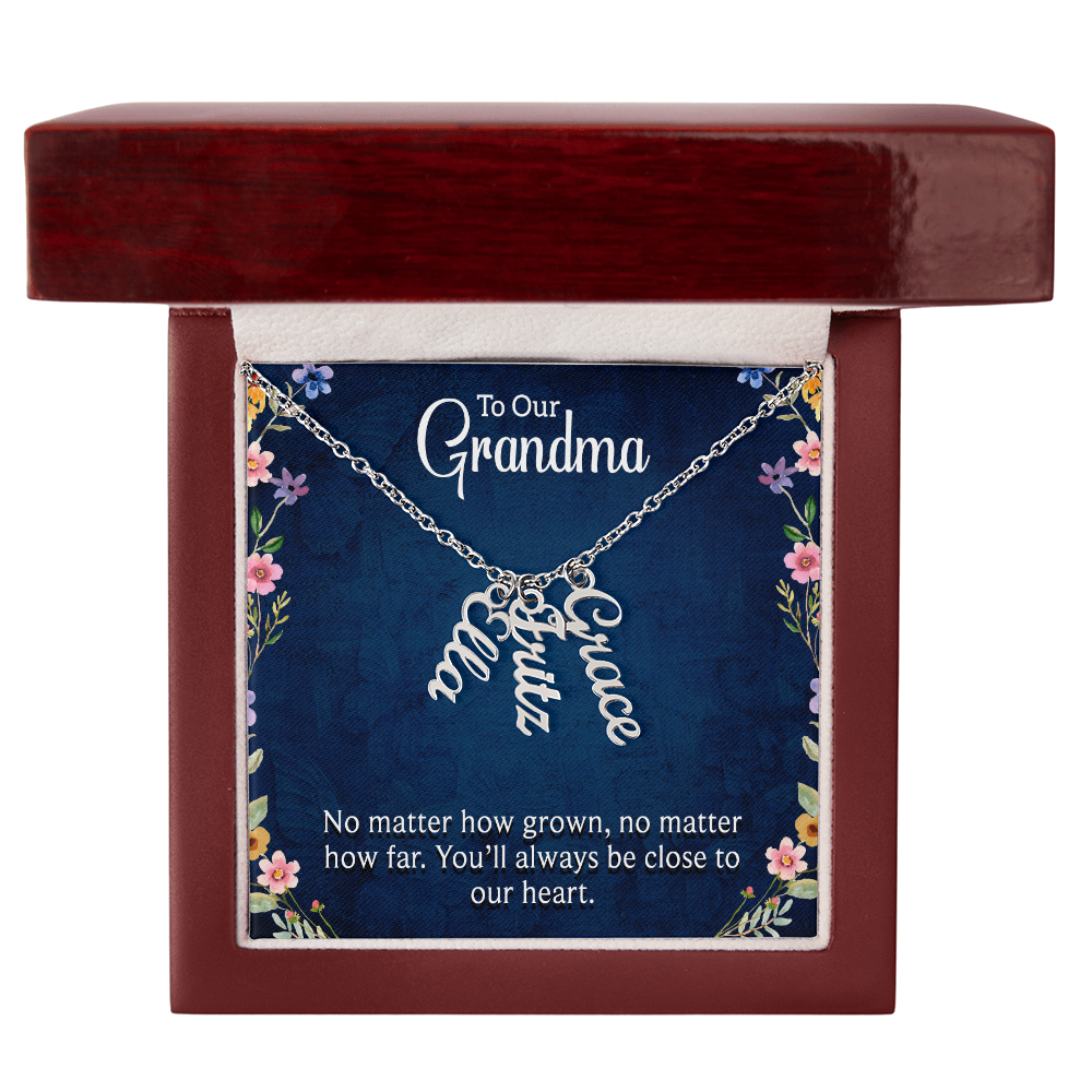 Personalized Multi-Name Necklace for Grandma – A Beautiful Symbol of Family Love