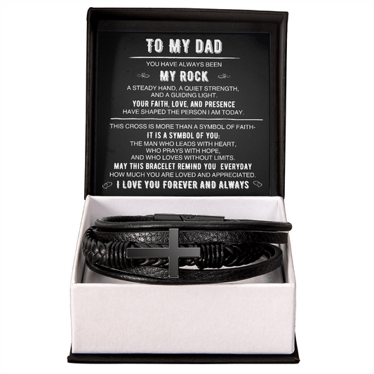 Cross Bracelet For Dad