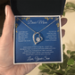 Dear Mom Forever Love Necklace from Son